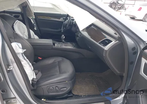 2015 Hyundai Genesis 3.8 из США, поврежденный, VIN KMHGN4JEXFU017001